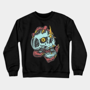 Demon skull Crewneck Sweatshirt